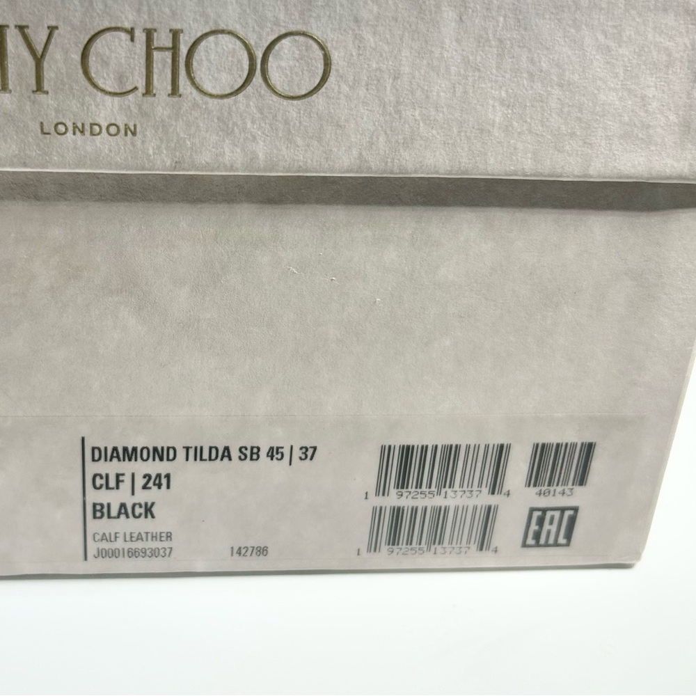 New Jimmy Choo Diamond Tilda 45 Slingback Pumps Size 37EU/7US - Picture 6 of 6